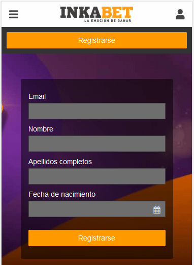 Cómo registrarse en Inkabet