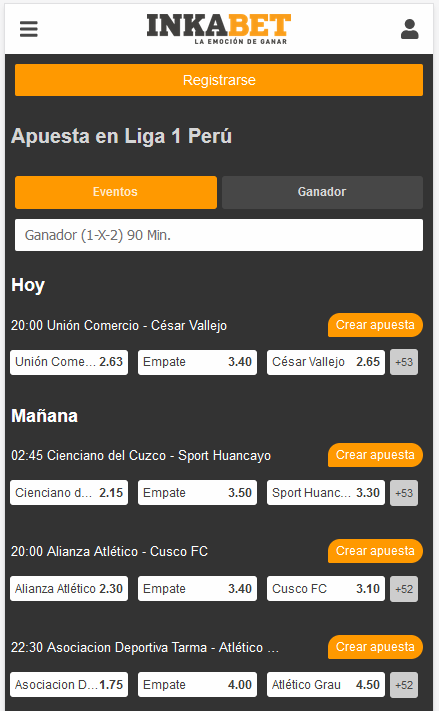 Inkabet App descargar - como descargar Inkabet en mi celular