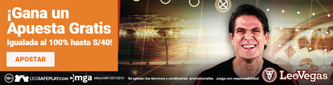 LeoVegas Bono de Bienvenida