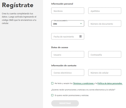 Te Apuesto registrarse Registrate en Te Apuesto